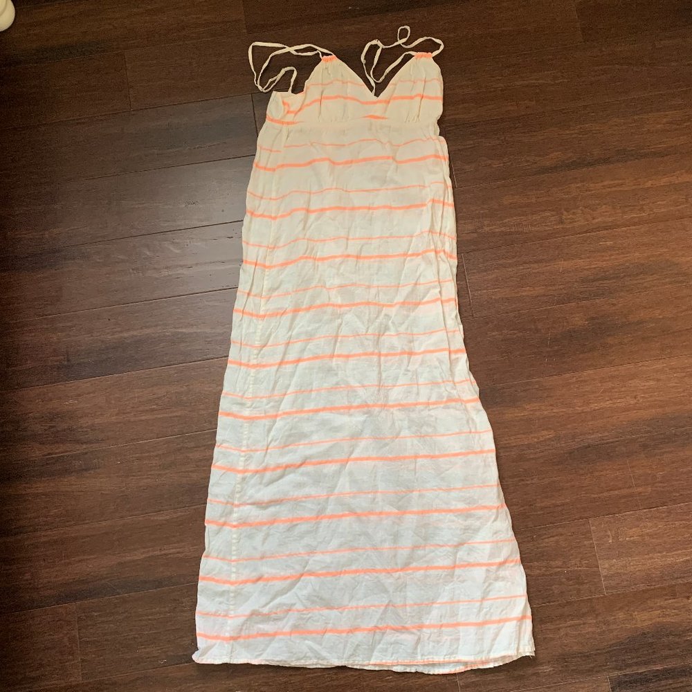 LINEN MAXI DRESS